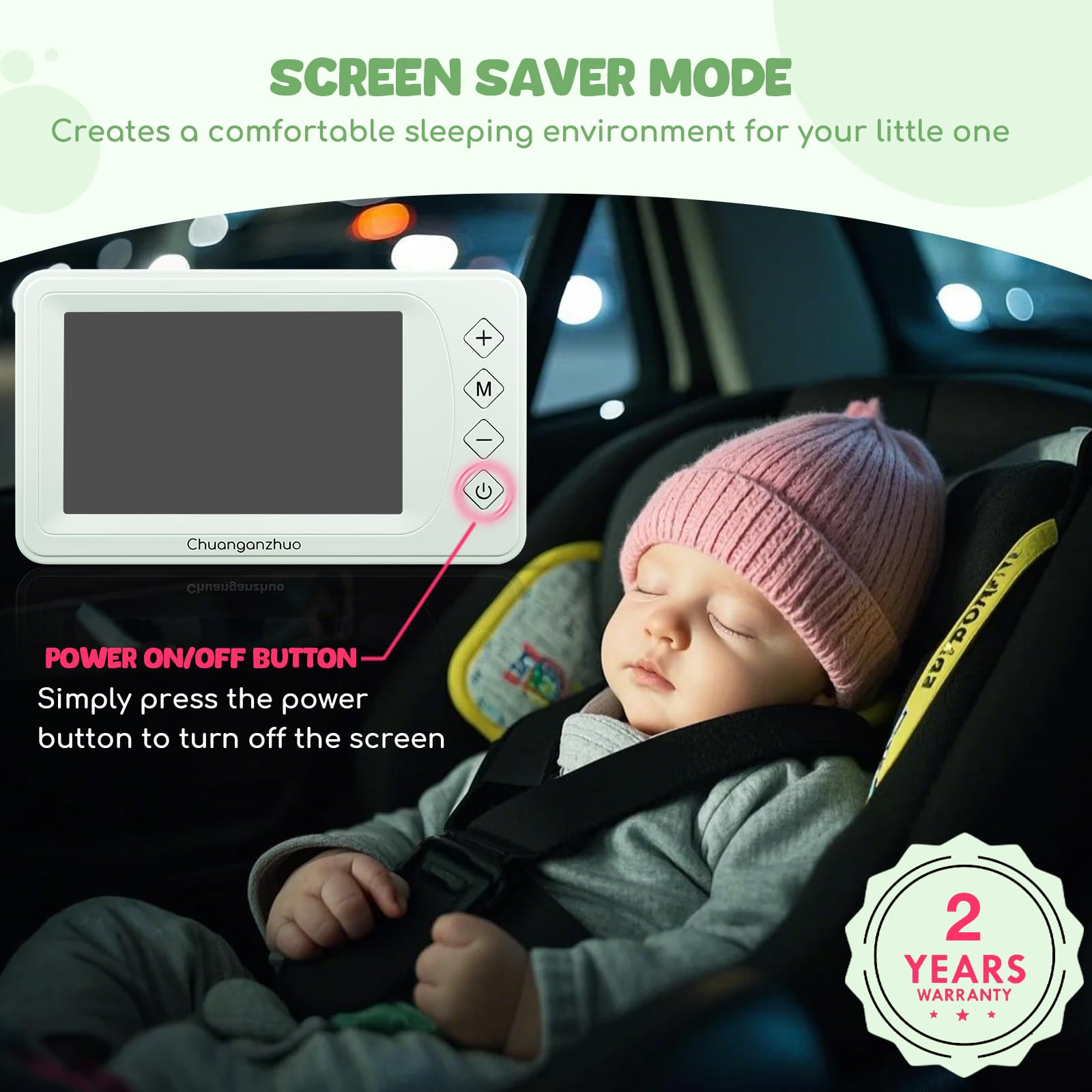 Chuanganzhuo USB-powered car charger for quick in-car setup.
