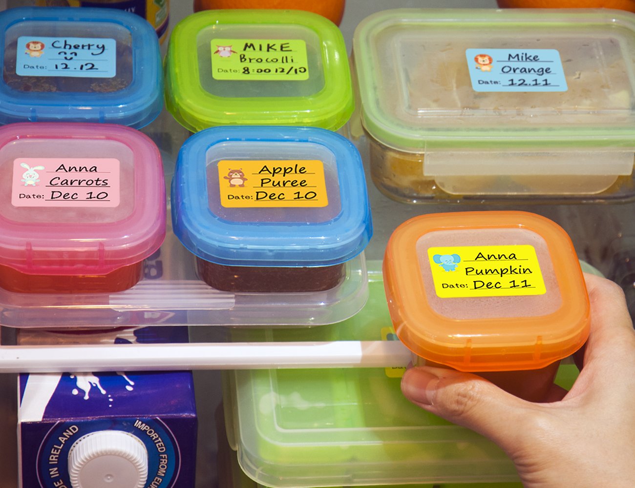 CHUBBIEE labels do not stick to silicone bottles