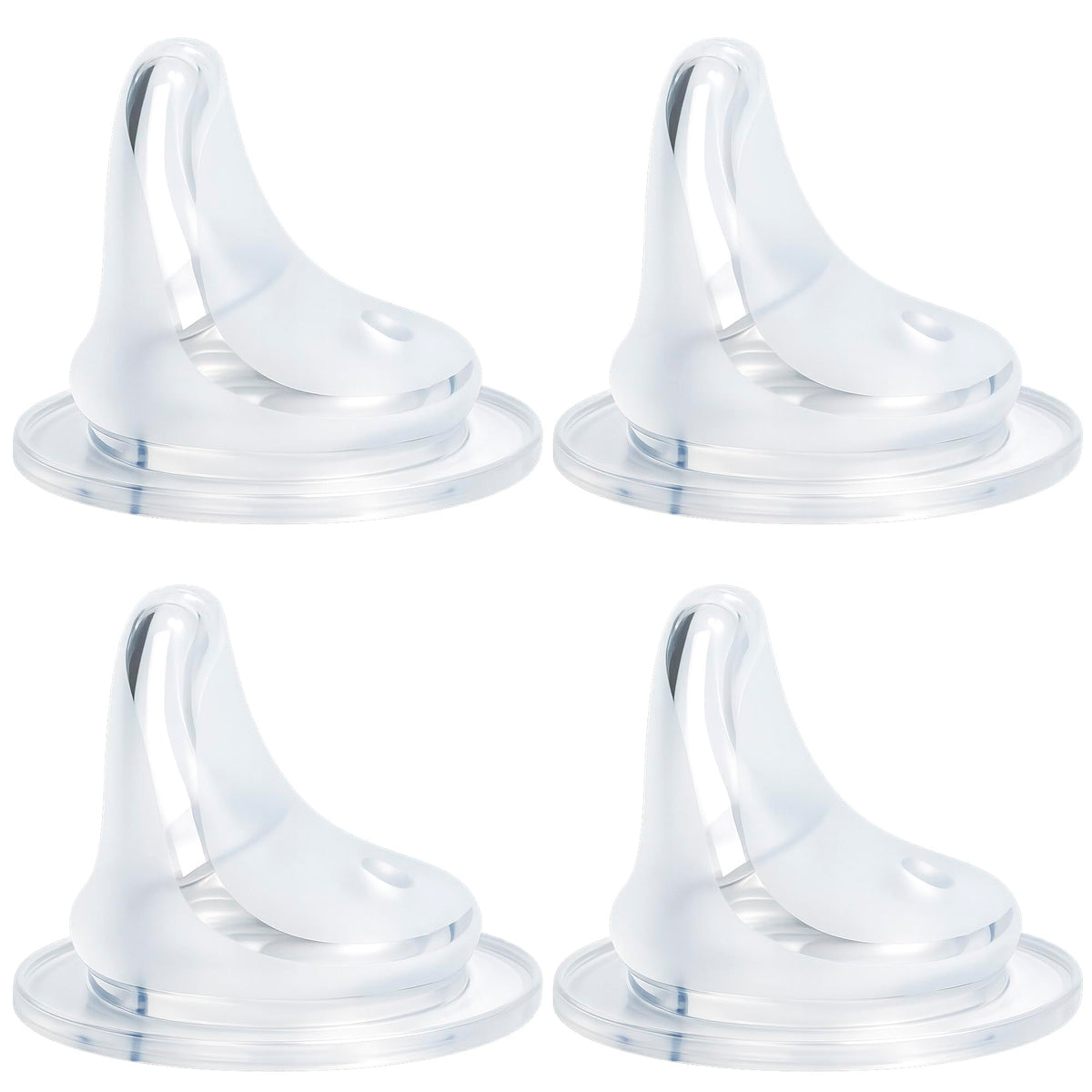 CHUBBIEE sippy spout for MAM bottles with secure fit to reduce spills.