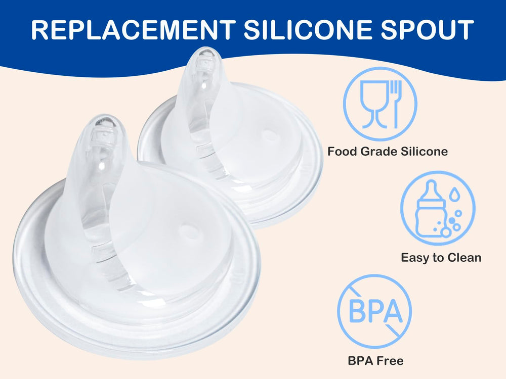 CHUBBIEE easy-clean spout is dishwasher-safe for quick maintenance.