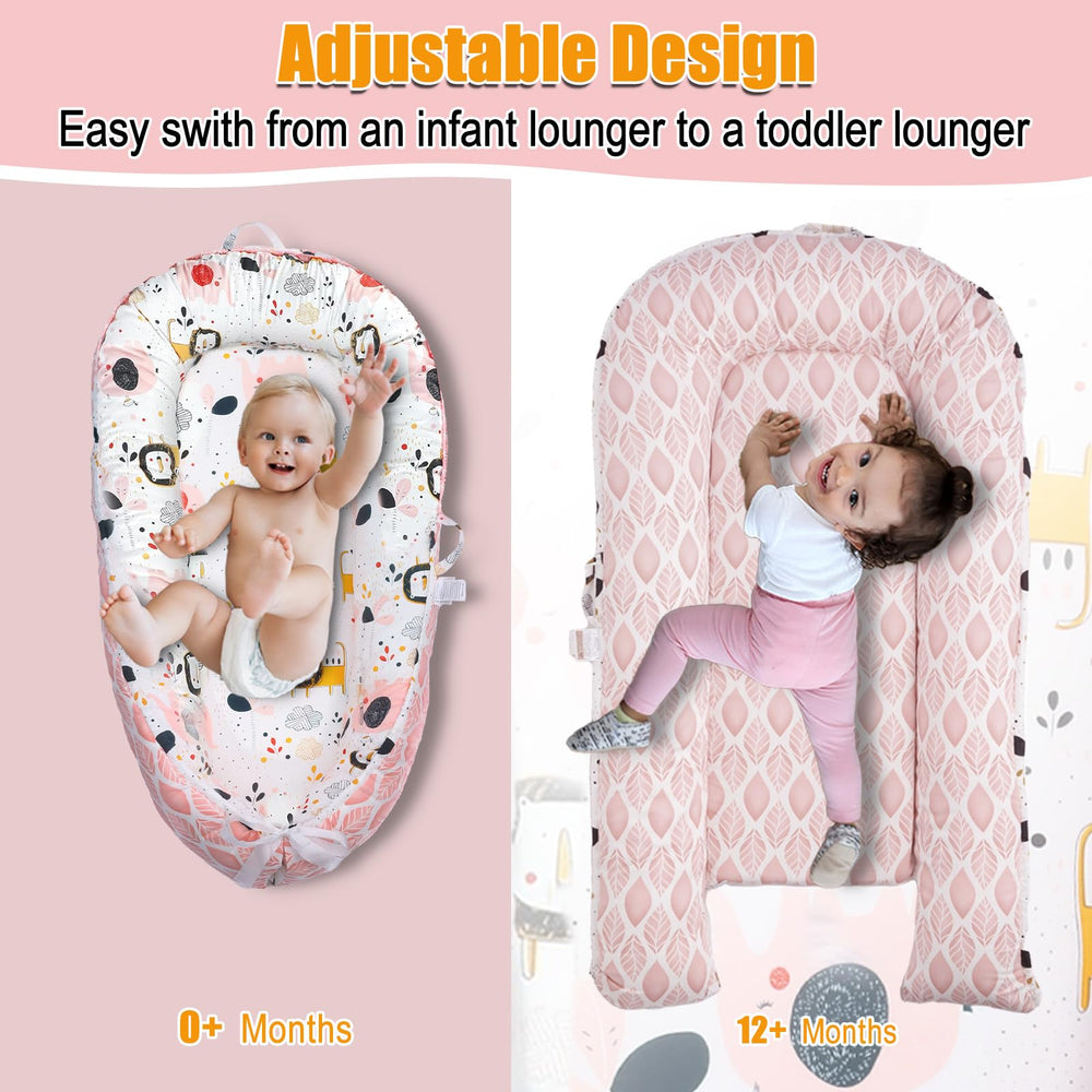 Chuchunuss Lounger removable cover enables easy machine washing and care