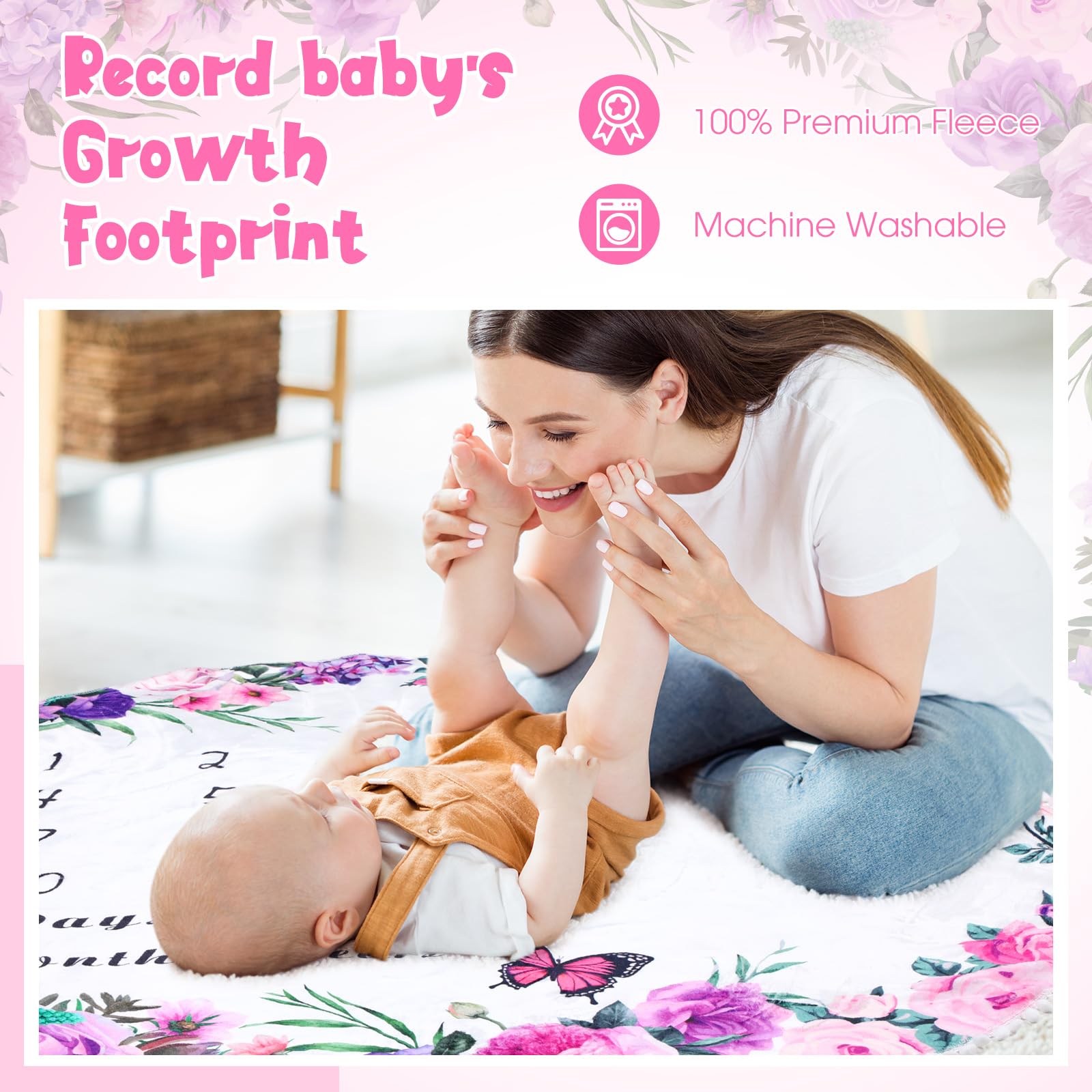 Chumia versatile baby blanket used as swaddle, mat, or cover