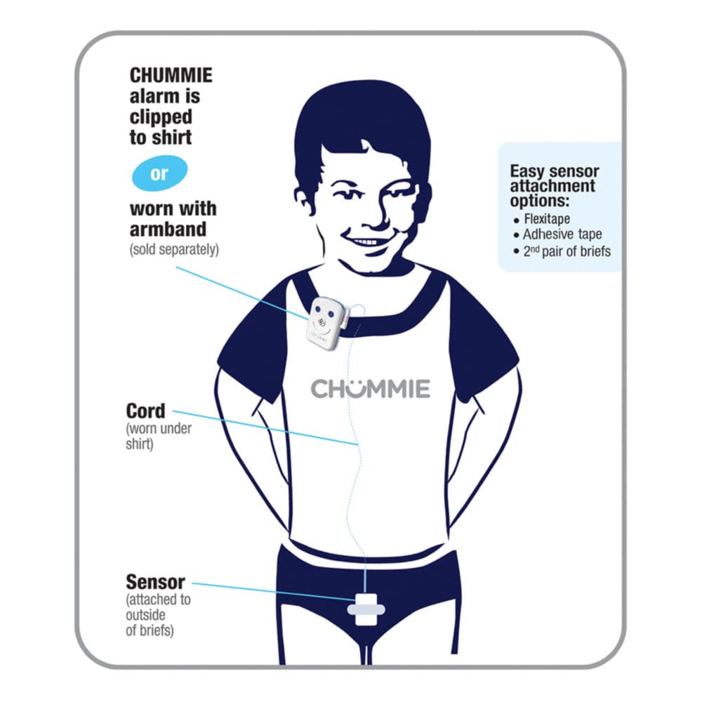 Chummie Comfy-Armband adds comfortable wear during sleep.