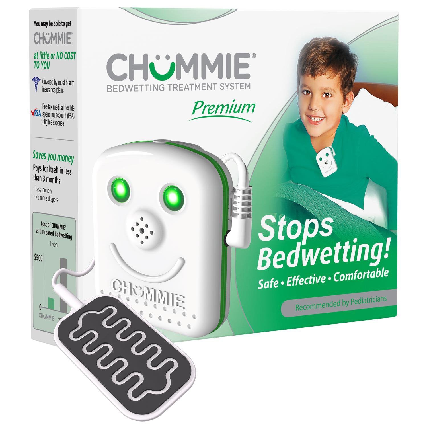 Chummie Premium alarm compact unit for deep sleepers triggers timely wake-ups