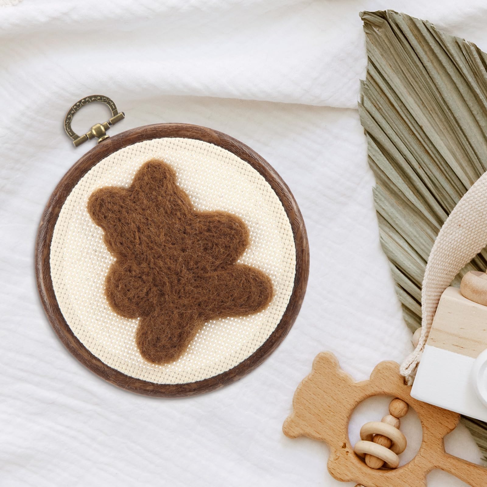 Chunful bear nursery decor, 4.5 inch size fits small walls well