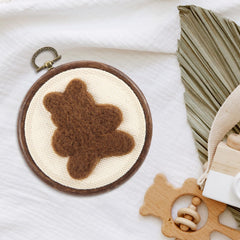 Chunful bear nursery decor, 4.5 inch size fits small walls well