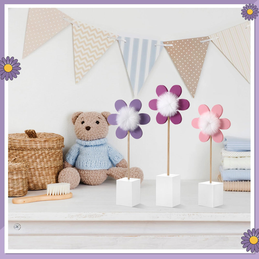 Chunful 5 inch daisies fit compact tabletops for versatile decorating