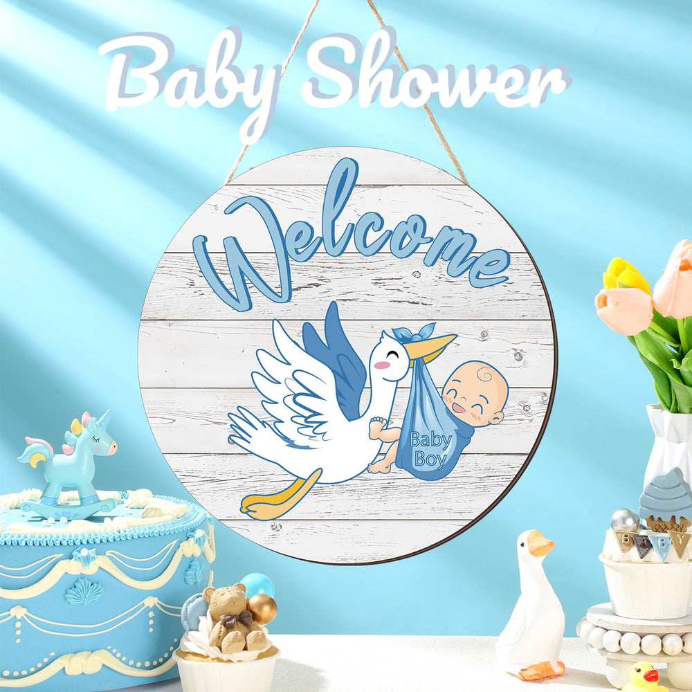 Chunful wreath-style sign ideal for welcome moments and photos
