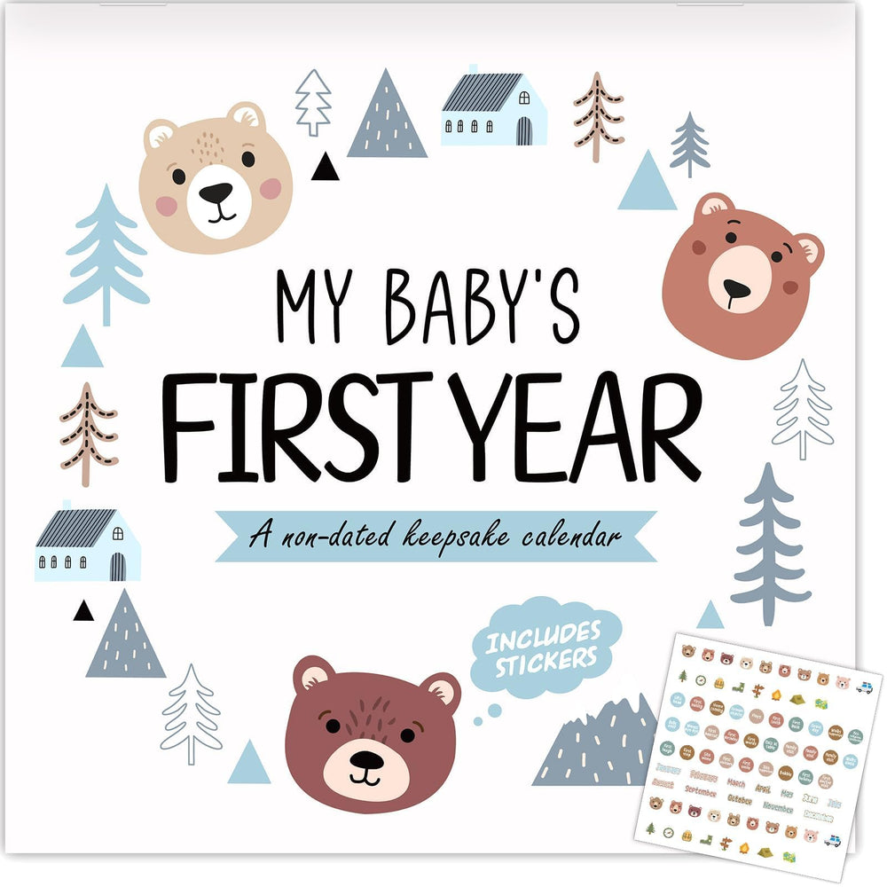 CHUNNIN Little Camper calendar cover — charming keepsake to log your baby milestones