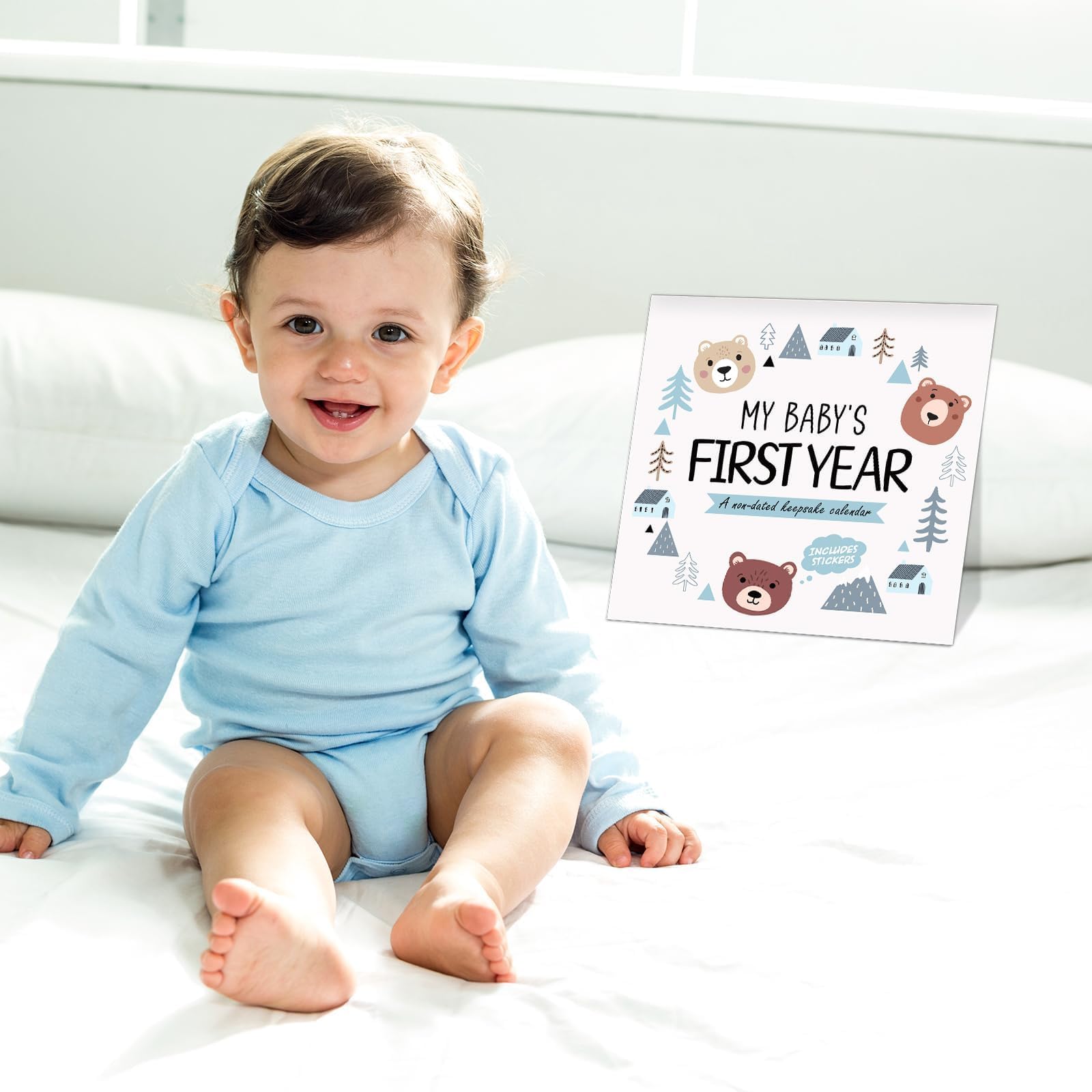 CHUNNIN Little Camper calendar stickers pack — 75 colorful decals for moments