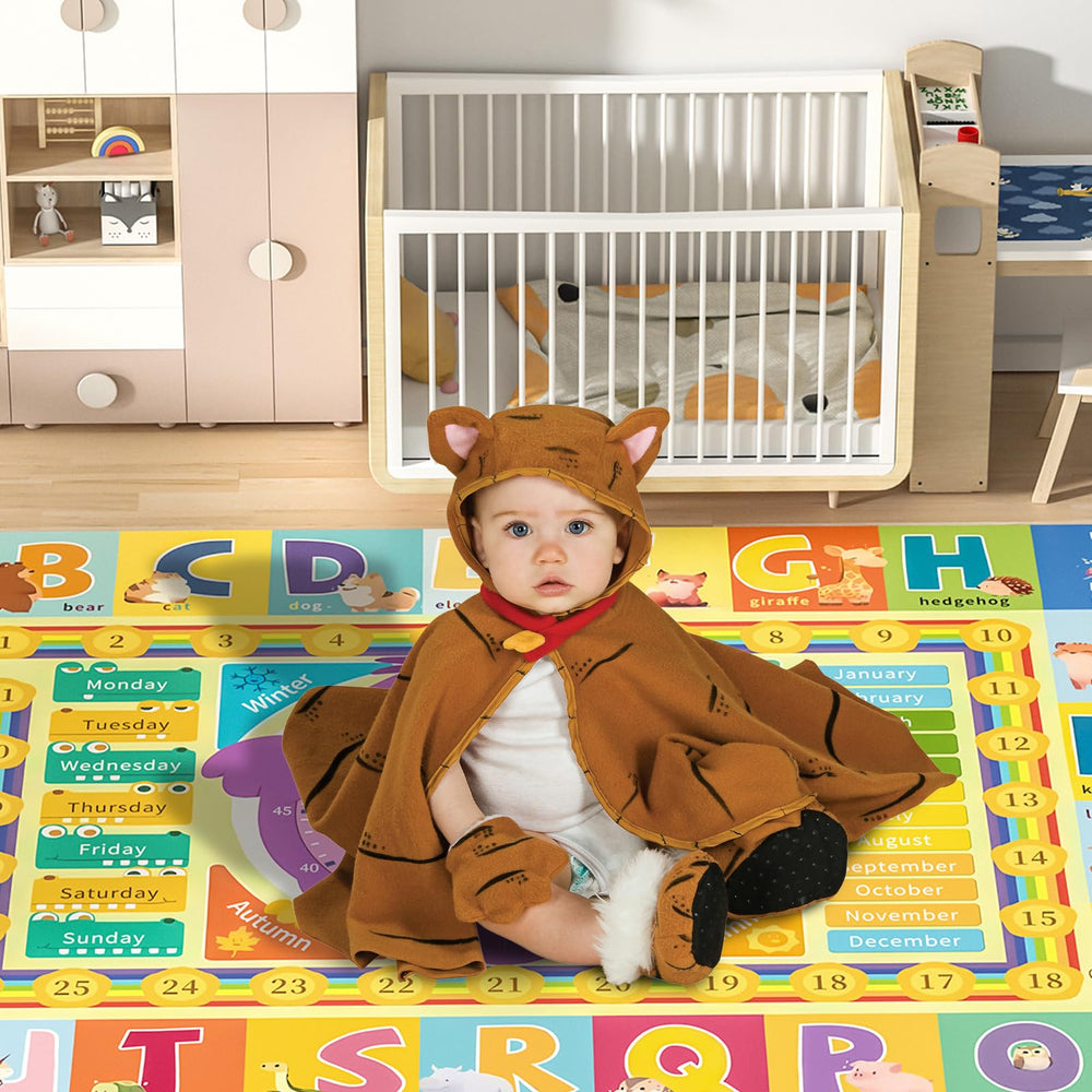 Chunsemeiju mat featuring animal figures to spark exploration.