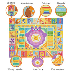 Chunsemeiju non-slip back keeps mat stable for safe sessions.