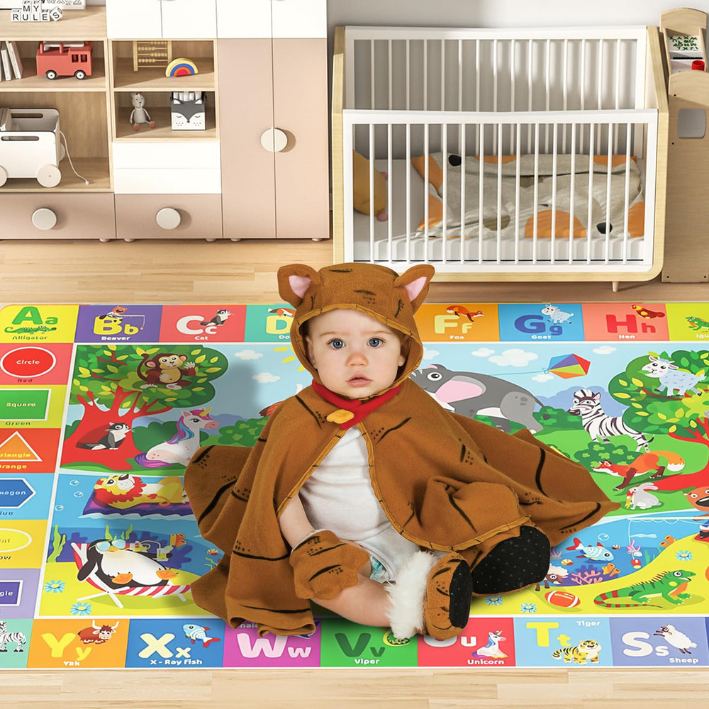 Chunsemeiju ABC letters design play mat promotes early learning during soft play.