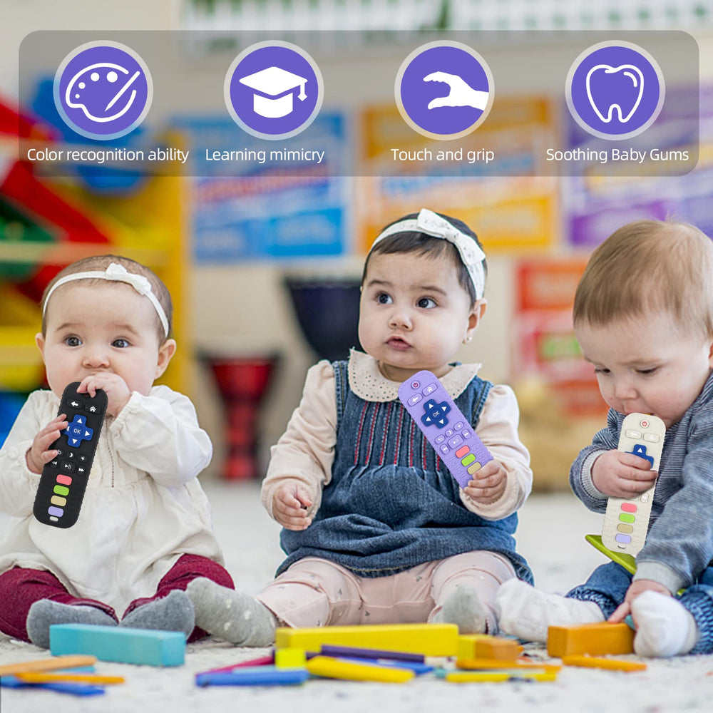 Chuya dishwasher-safe silicone teether for easy cleaning.