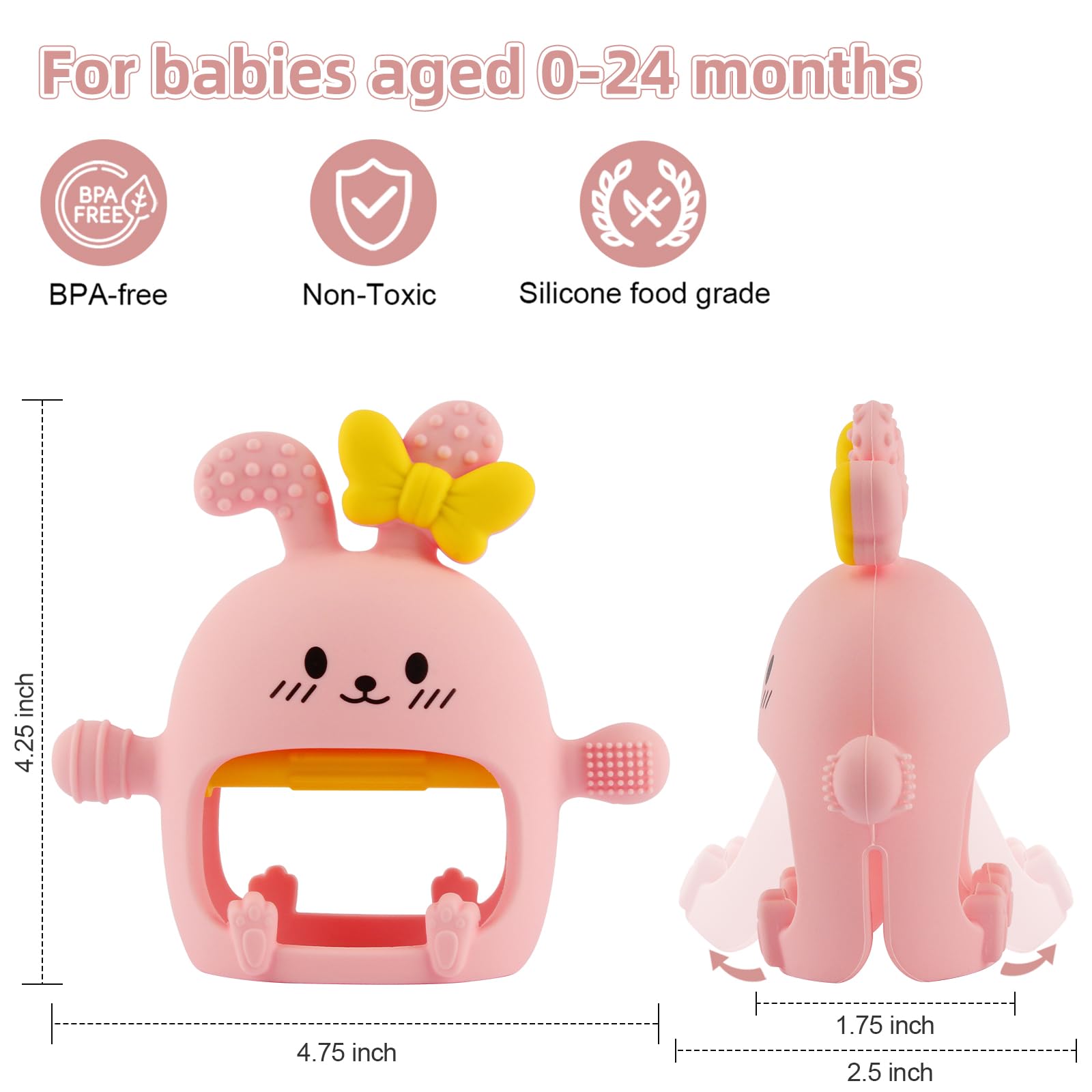 Chuya hand-eye coordination toy with textured surface for baby play.
