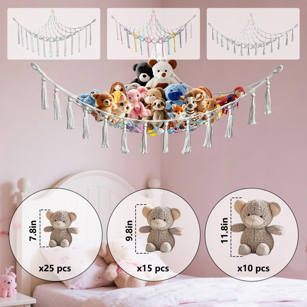 CHYODECOR stuffed animal hammock gift idea offers a thoughtful present for toy lovers.