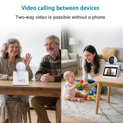 CIAJIE night vision and motion detection guard your home after dark