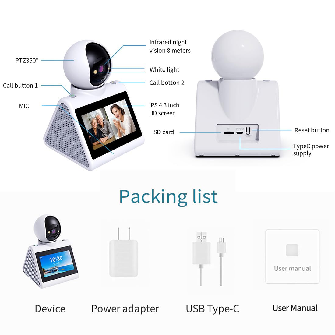 CIAJIE quick reset guides you to reconnect with Wi-Fi