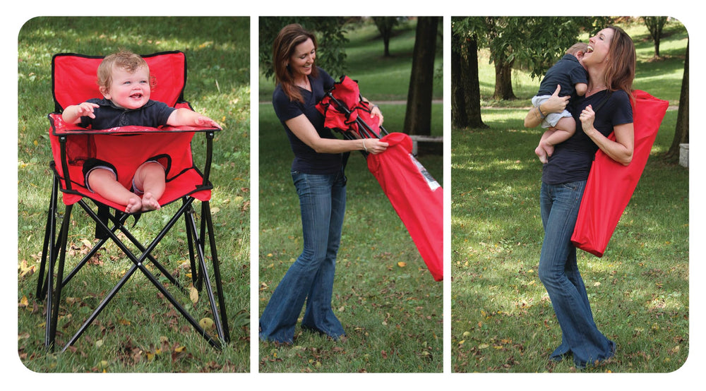 ciao! baby five-point safety harness keeps little rider secure during outings