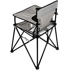 ciao! baby high chair with feeding tray and cup holder for convenient meals.
