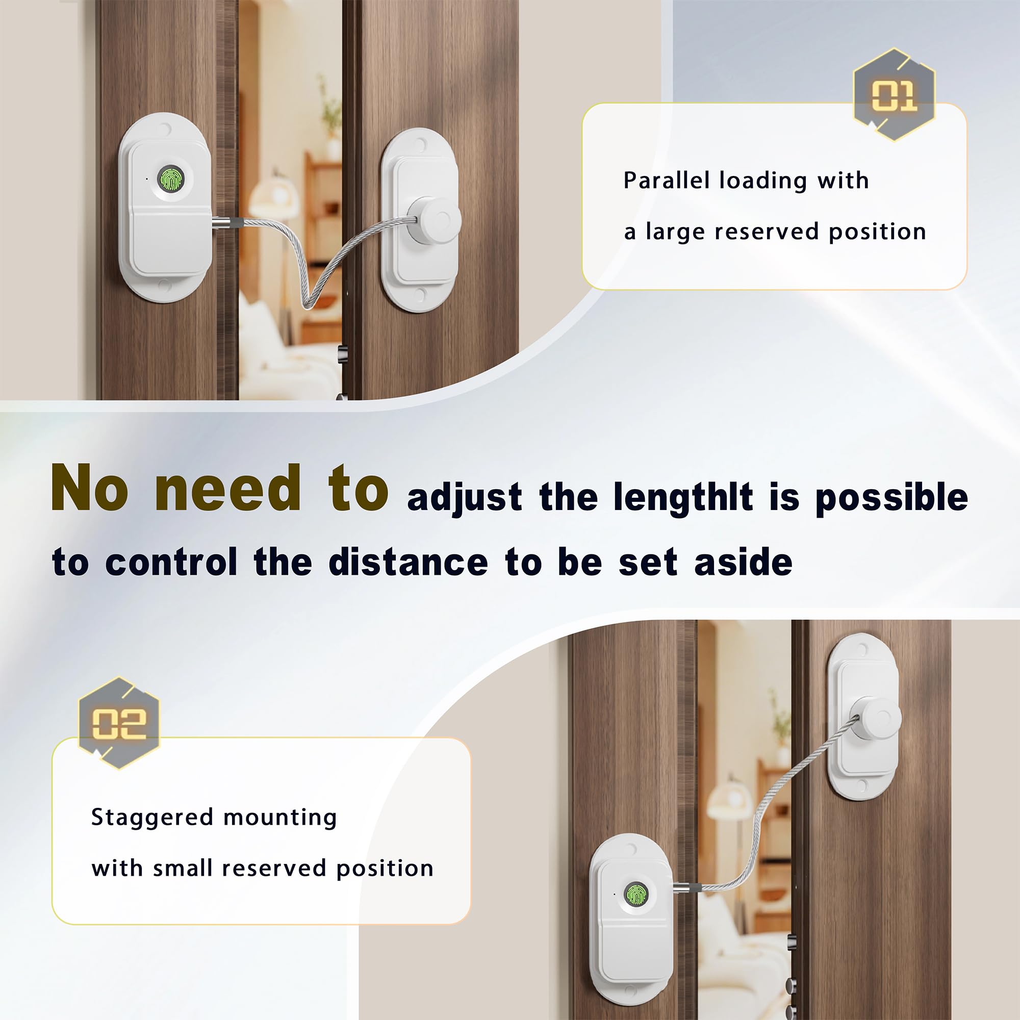 ciaociao fingerprint dishwasher lock enables controlled access for busy households