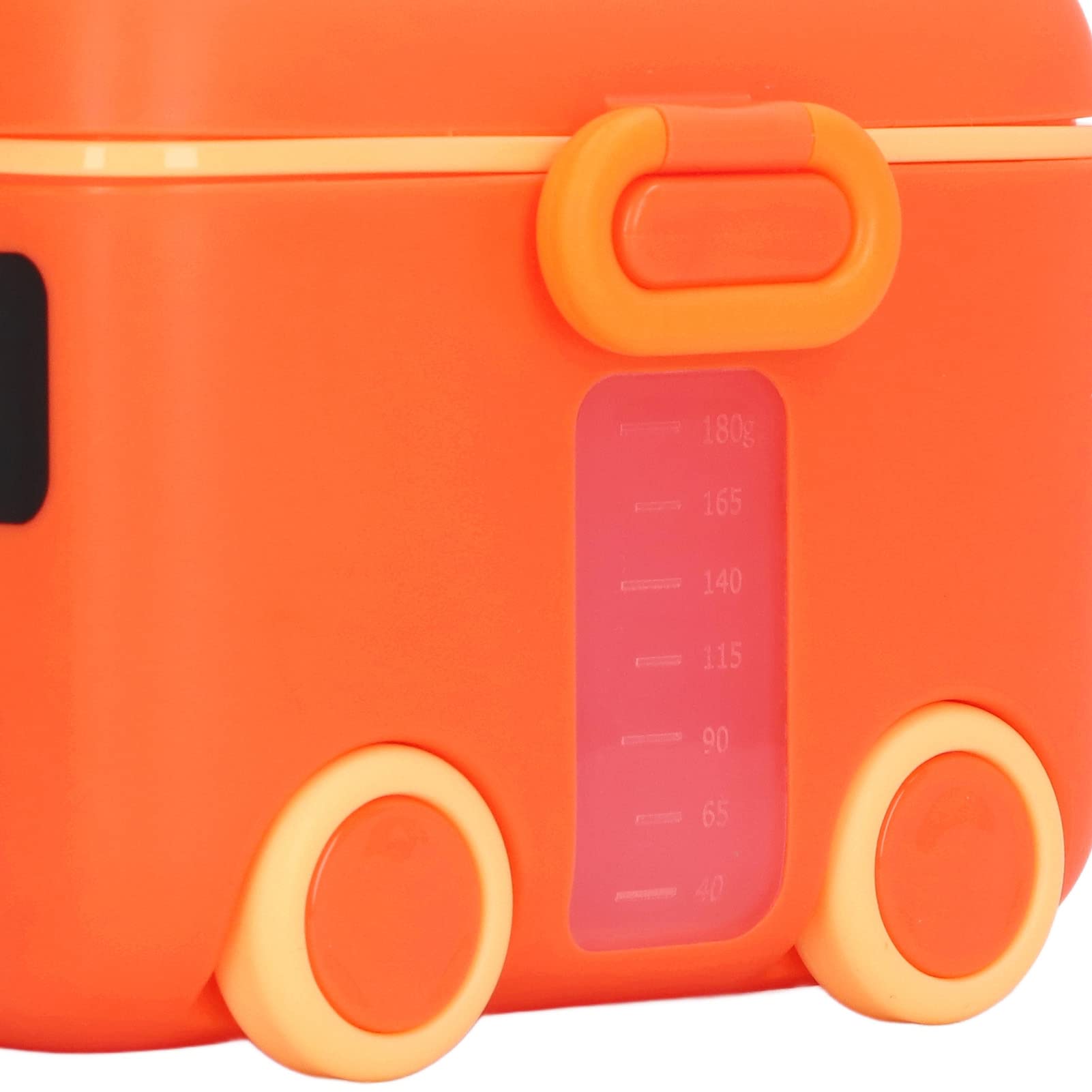 Ciciglow orange-red finish adds a vivid travel companion