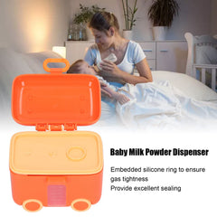 Ciciglow large capacity dispenser stores powder and scoop for mess-free feeding