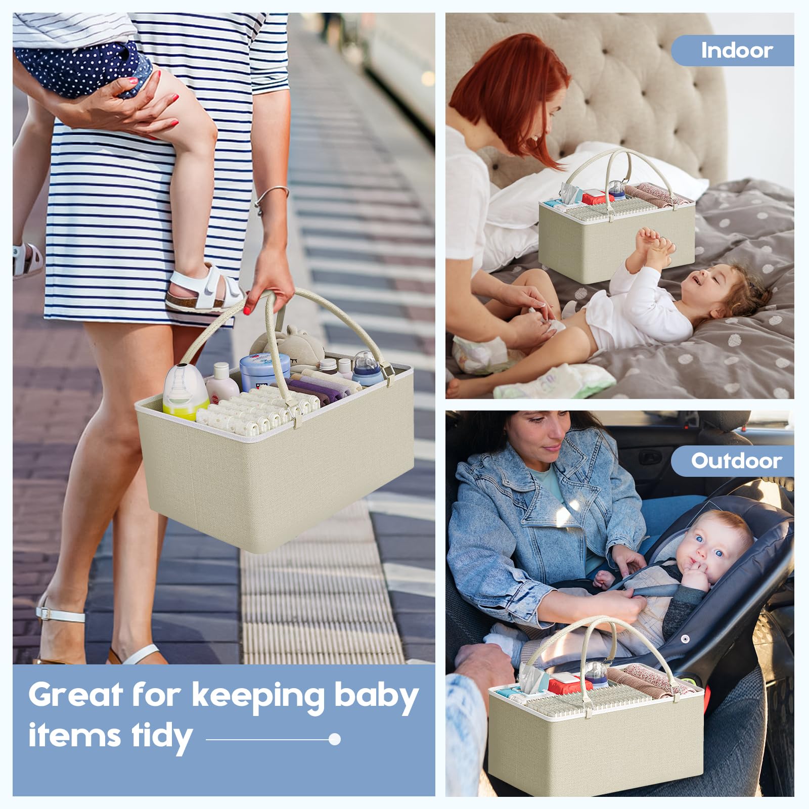 Cidaziya durable metal frame and reinforced panels support heavy items.