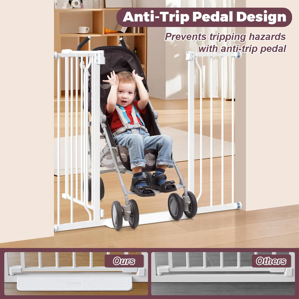 Cideny auto-close gate ensures secure passage after use.