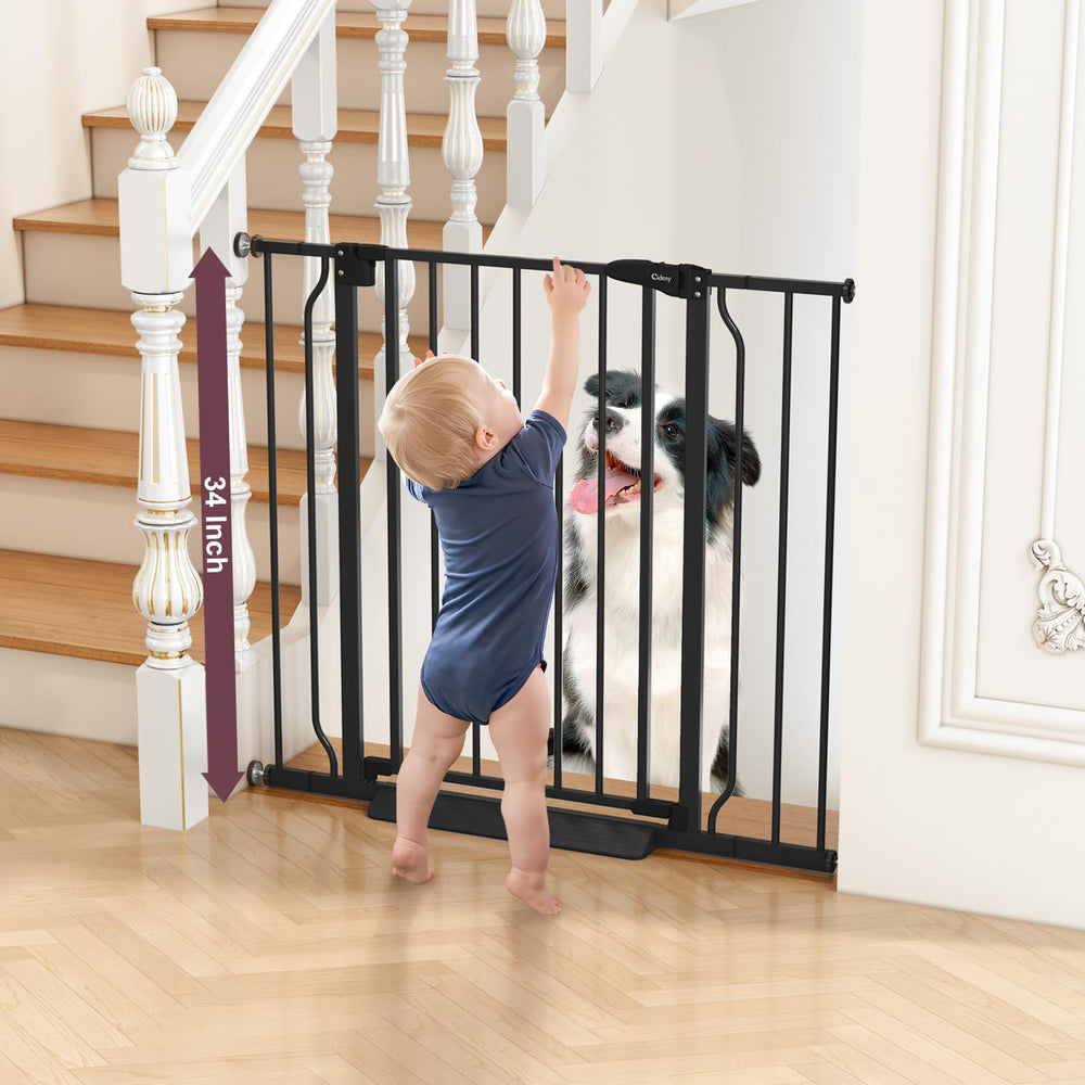 Cideny auto-close system gate that seals after passing through