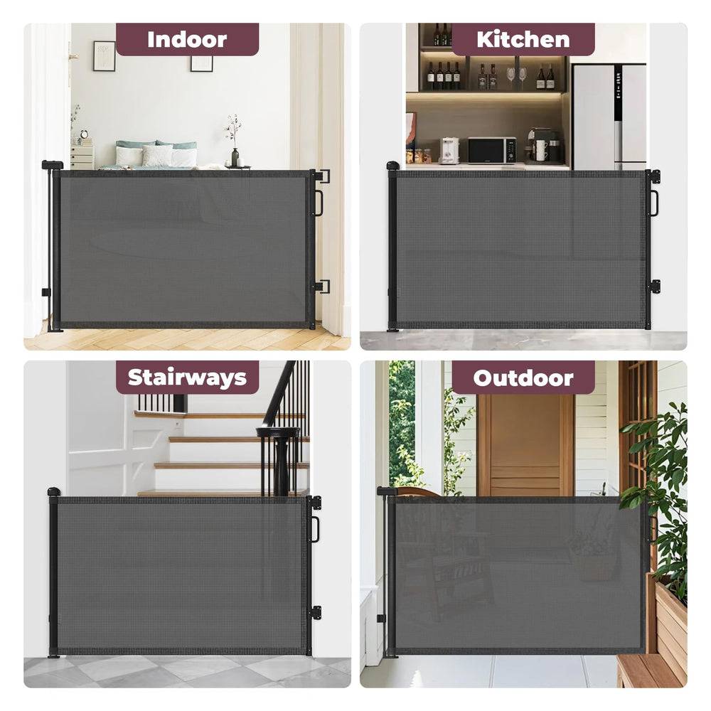 Cideny baseboard-friendly installation avoids drilling.