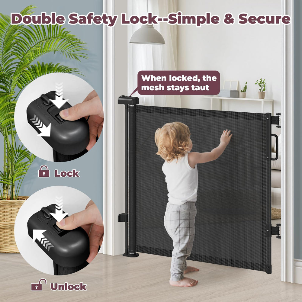 Cideny trip-free design keeps paths safe for toddlers.