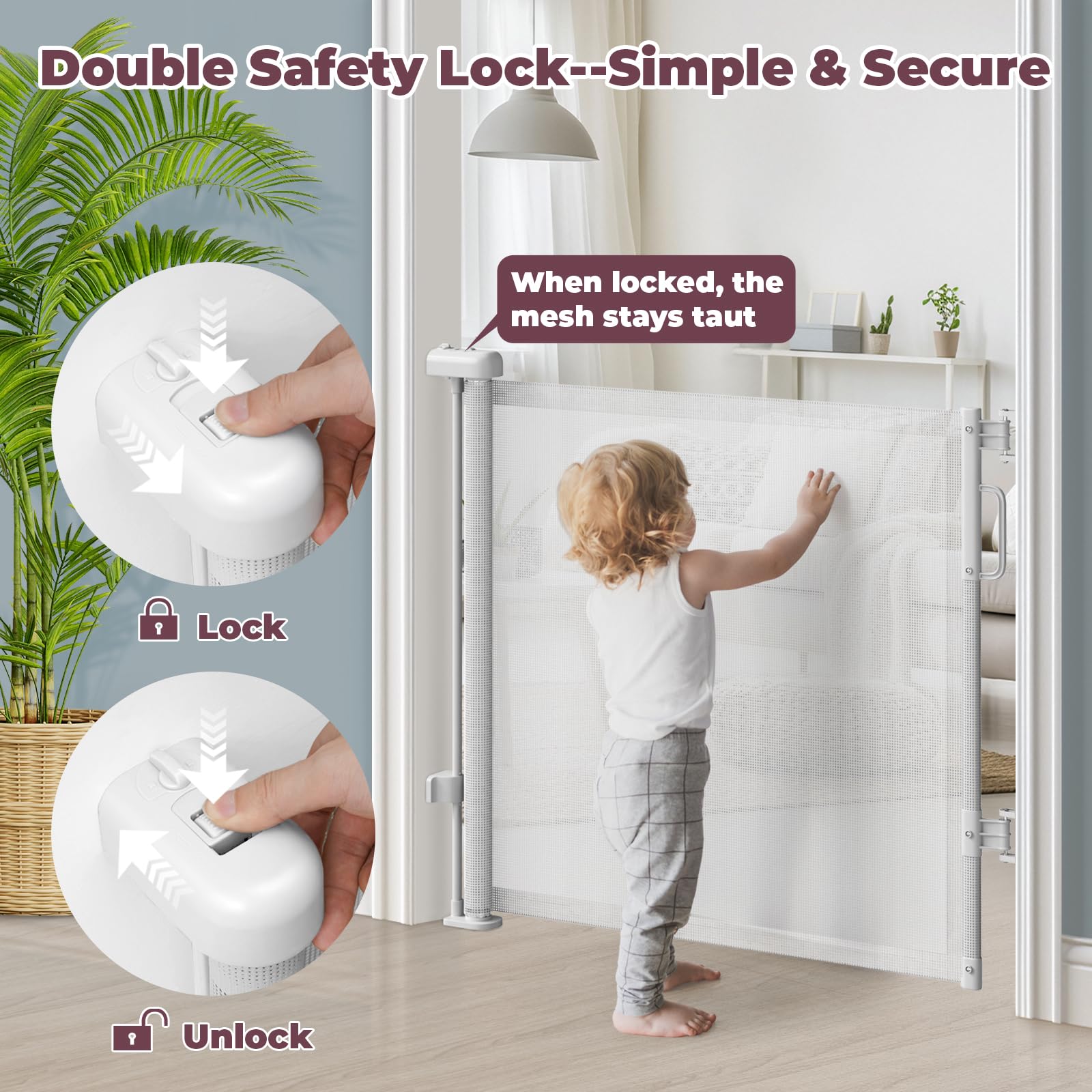 Cideny trip-free design reduces stumble risk during busy hallway passes.