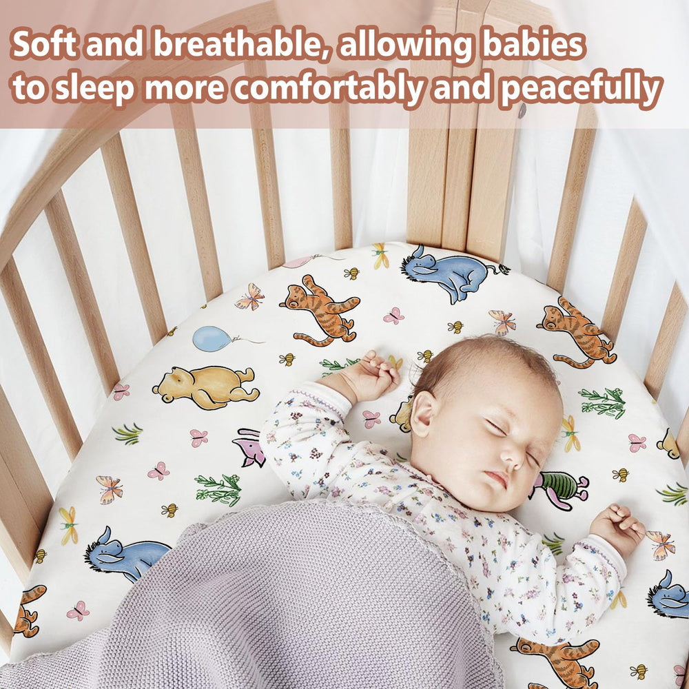 cidobi Winnie bassinet sheet after washing remains soft and durable