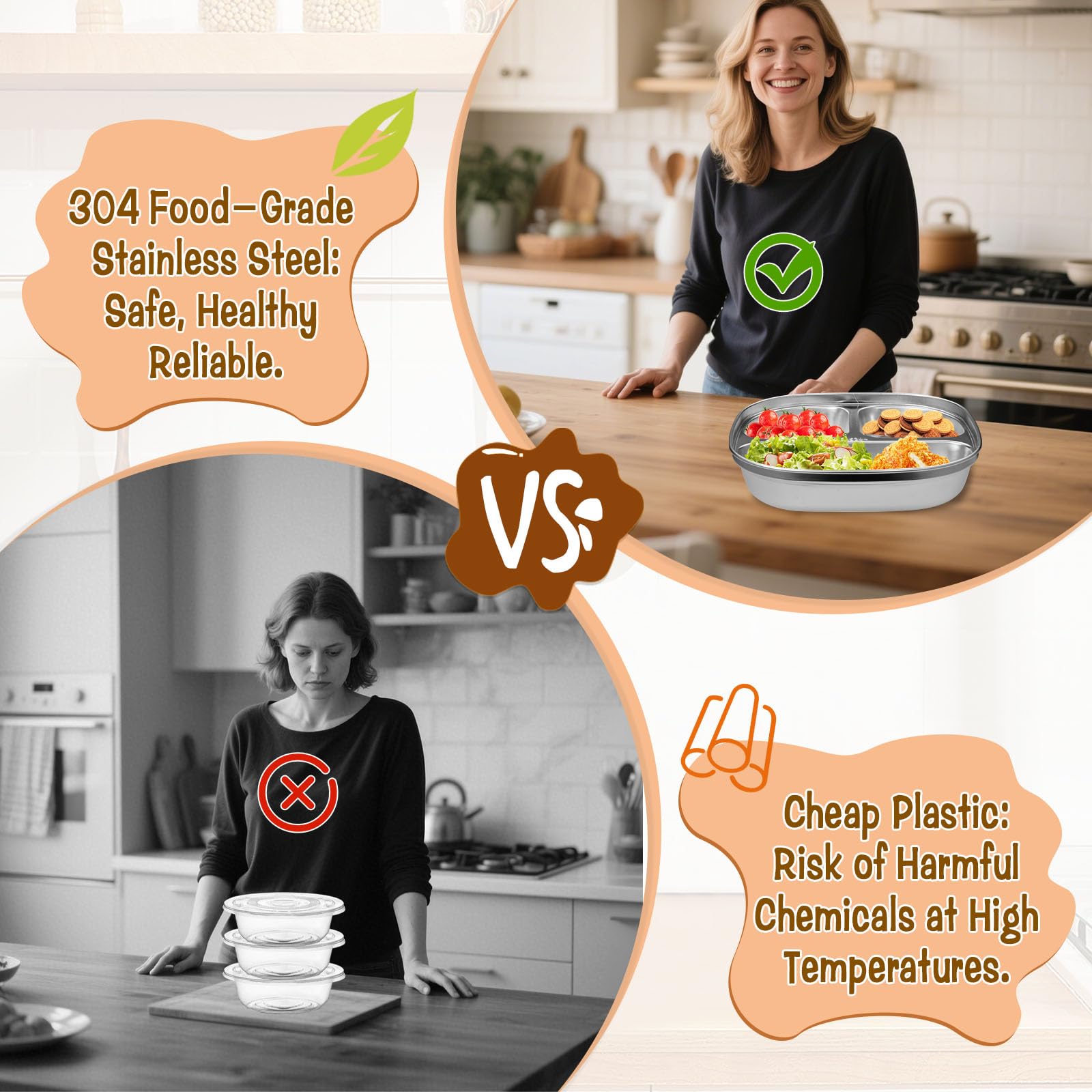 CIEOVO camping dining plate used outdoors for mess-free meals.