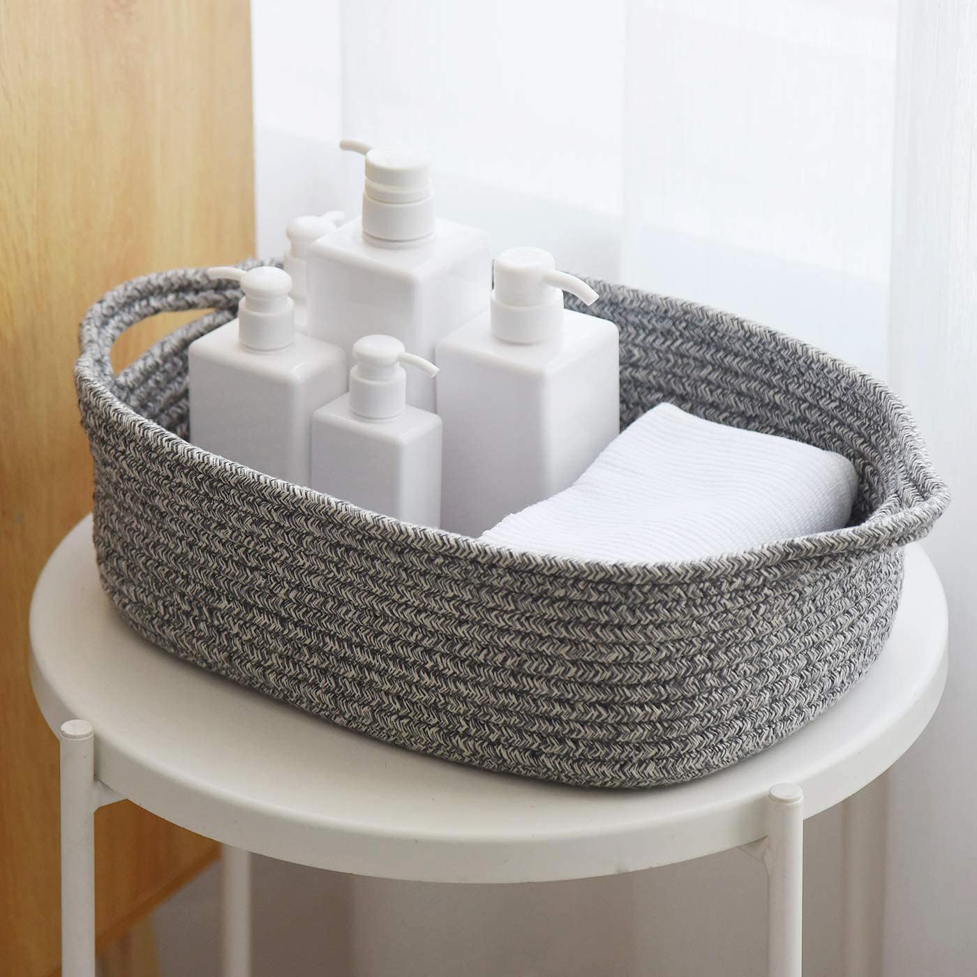 CIKI HOME cube changing table organizer keeps nursery essentials tidy and reachable