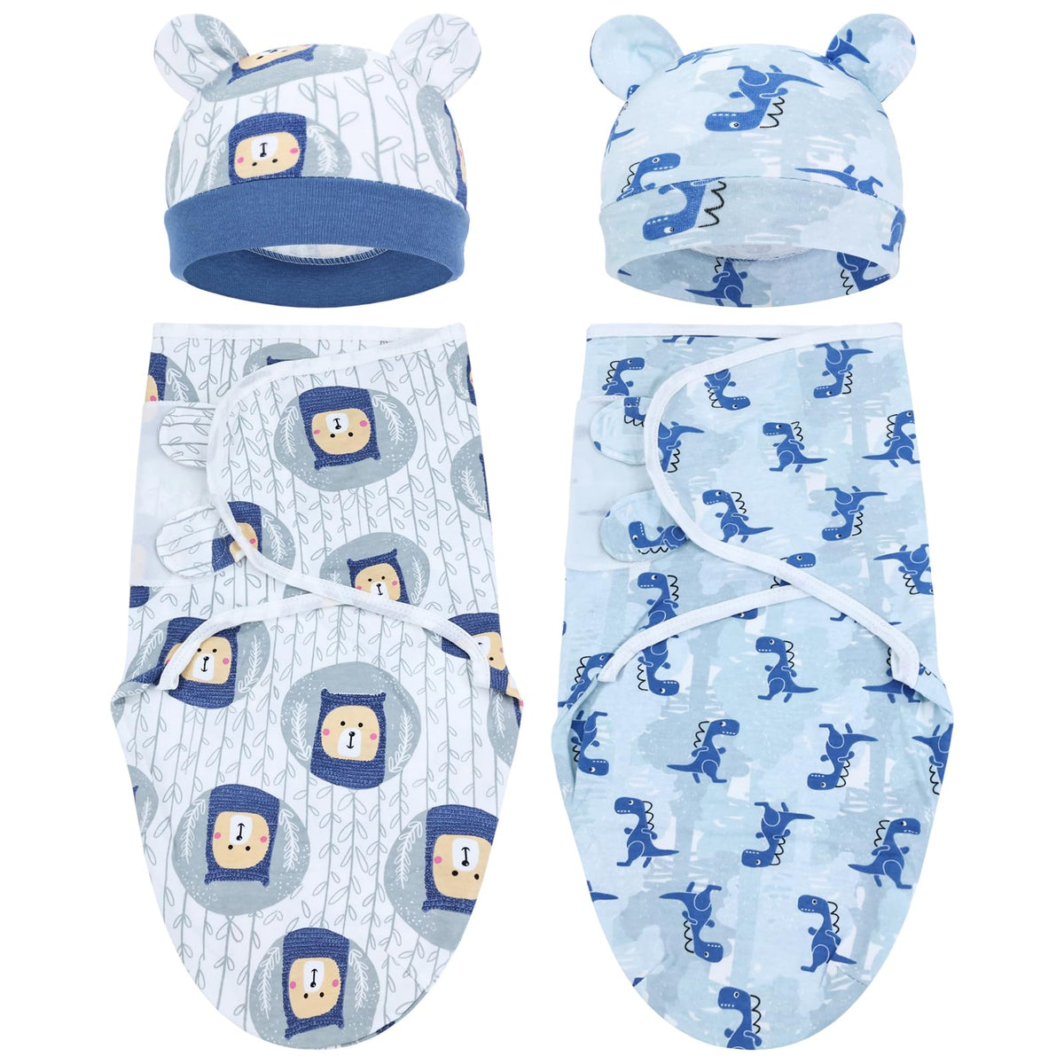 Cinaci baby swaddle blanket fabric close-up showing soft cotton blend for gentle feel