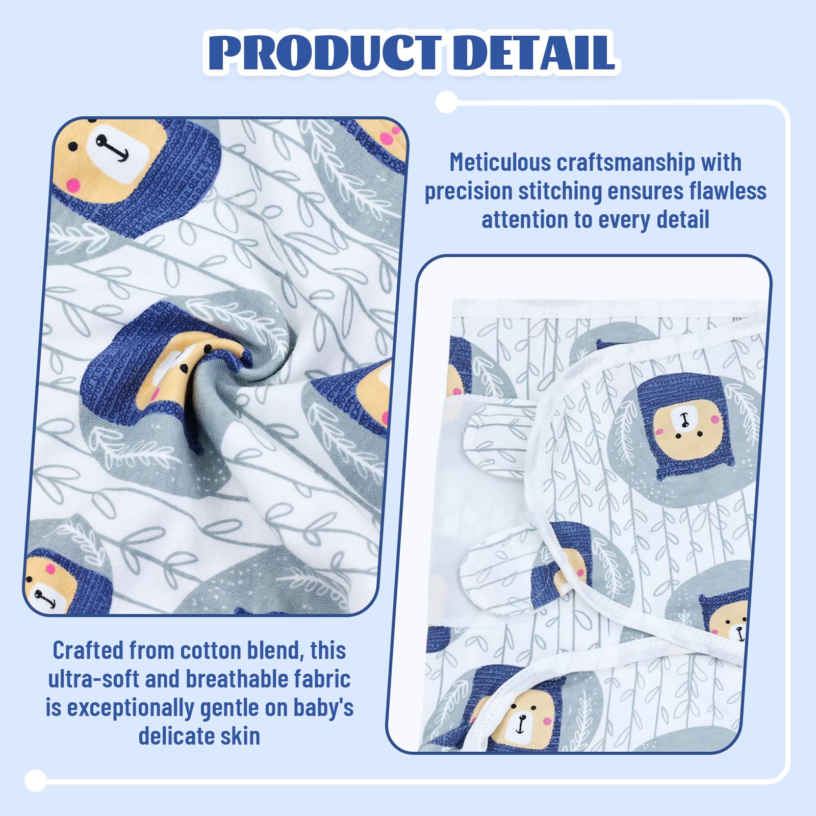 Cinaci bear-ears hat close-up highlights cute styling for photo-ready moments