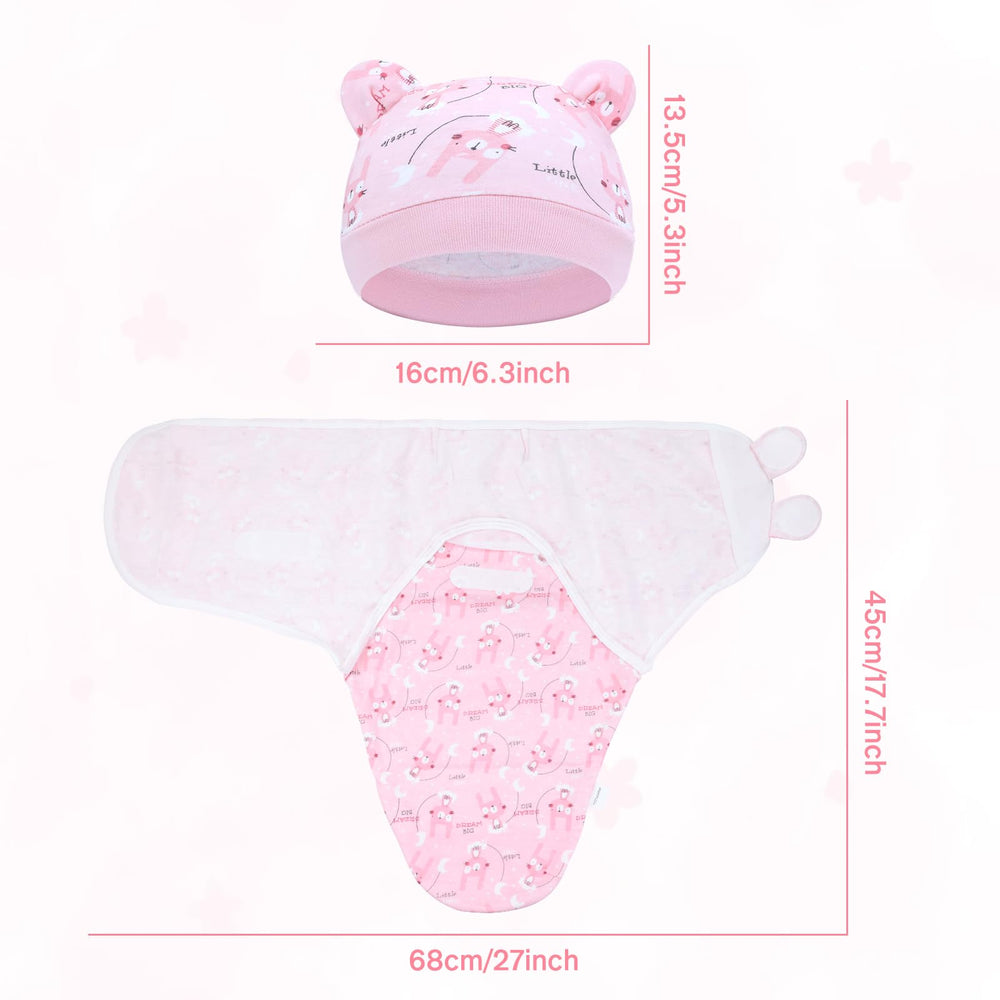 Cinaci bear-ears nursery hat adds cute style while keeping baby warm.