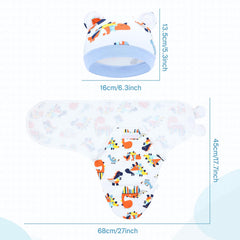 Cinaci nursery hat with bear ears for cute warmth