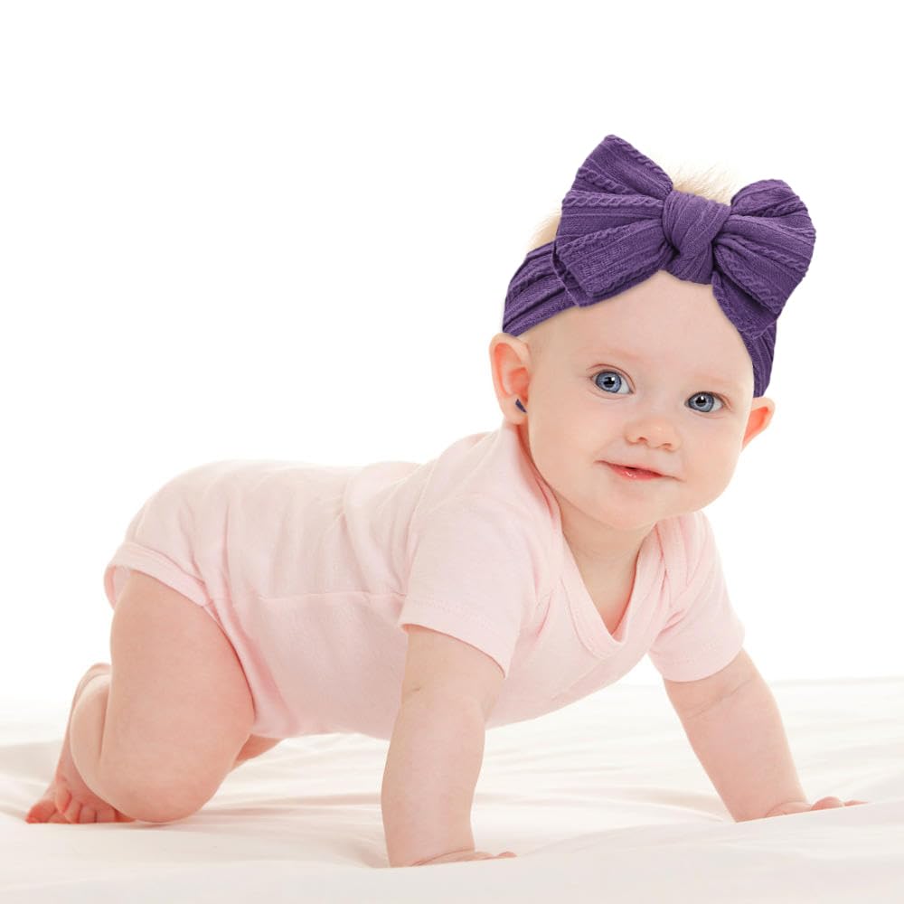 Cinaci bow headband wine red adds chic flair for special days.