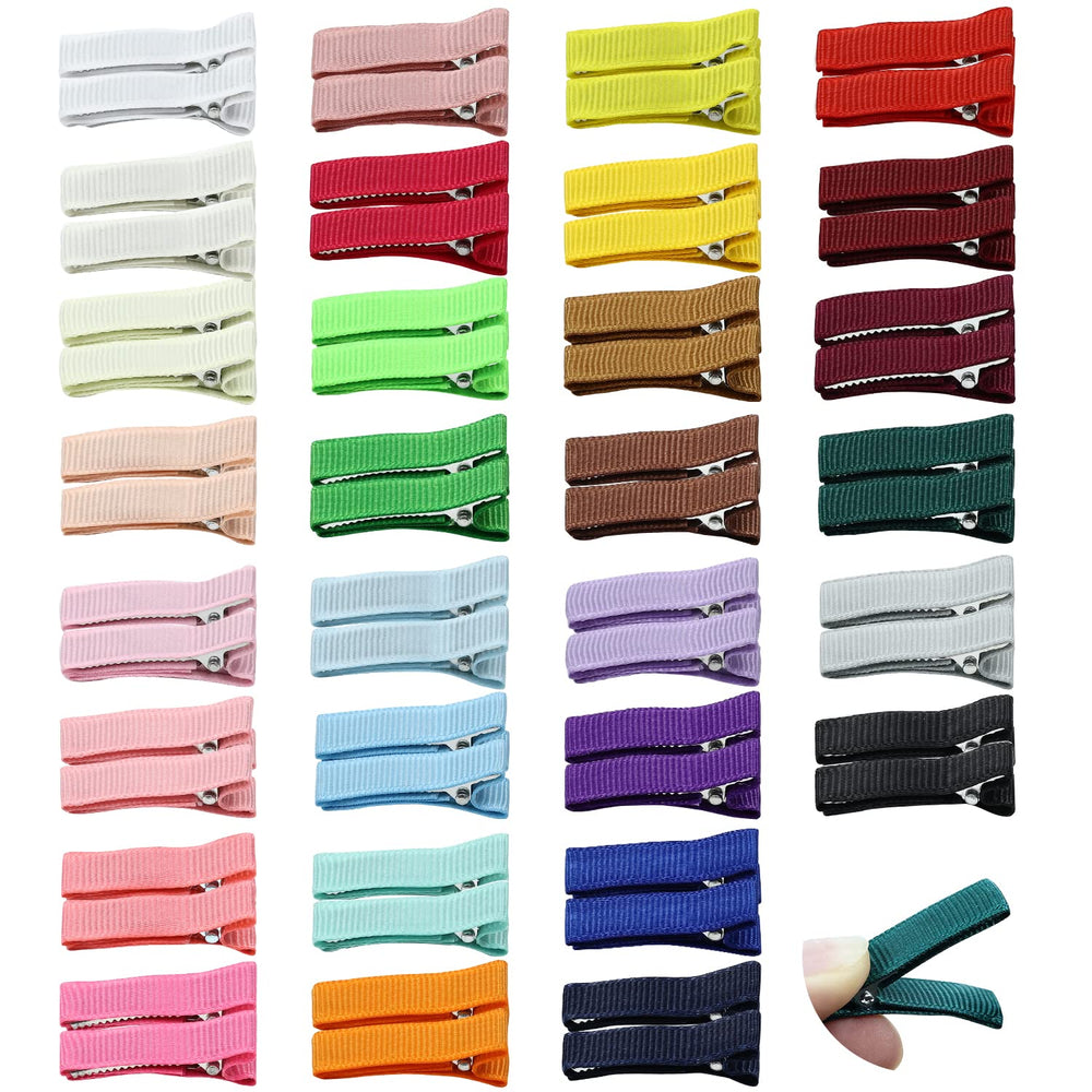 Cinaci lined alligator clip close-up showing gentle wrap for delicate hair