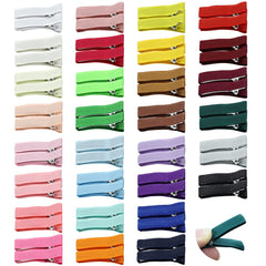 Cinaci lined alligator clip close-up showing gentle wrap for delicate hair