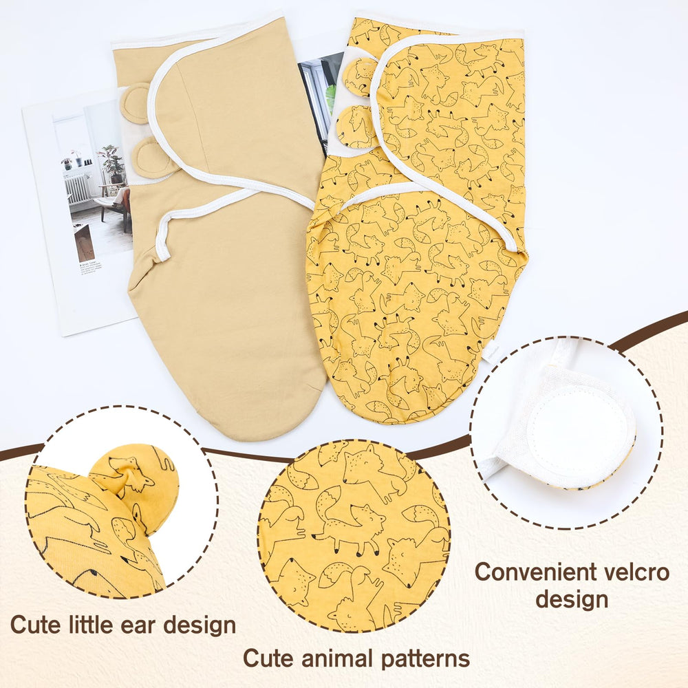 Cinaci ginger khaki two-pack provides gender-neutral nursery aesthetics.