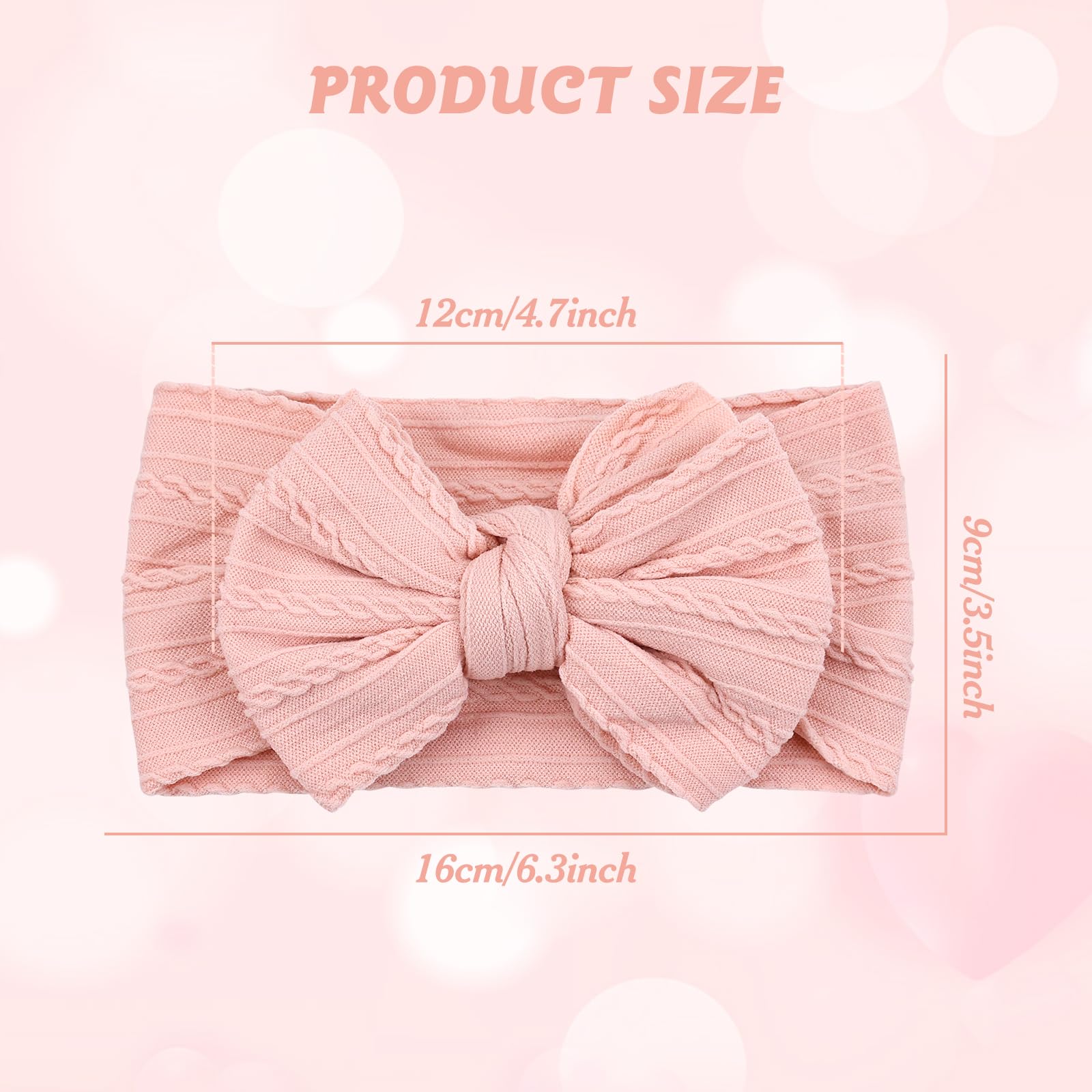 Cinaci coral pink headband with bow adds cute color to everyday outfits