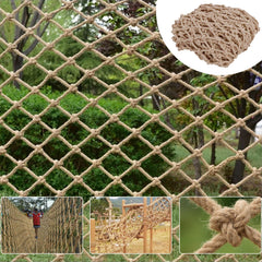 Cingfanlu safety hemp rope net for kids climbing indoors enhances play safety.