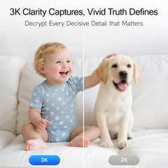 CINMOORE full duplex audio enables two-way speaking with baby or pet.