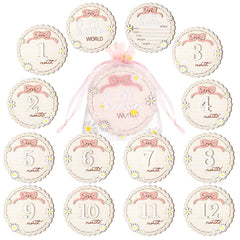 Cinnvoice Hello World milestone card keepsake photo prop