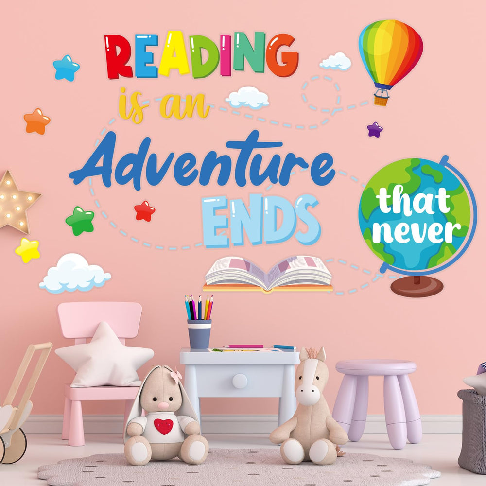 Cinrobiye inspirational quote wall art motivates reading in a gentle, inviting way.