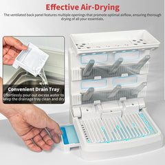 CINWWNI BPA-free drying rack for safe daily use with baby bottles